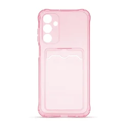 Maska za telefon WALLET za Samsung A15, Roze