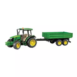 BRUDER traktor John Deere s prikolico (02108)