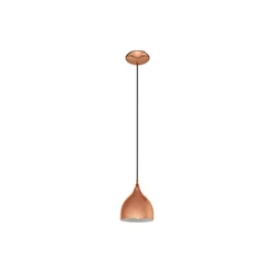 Eglo 55284 - Luster na sajli CORETTO 1xE27/60W/230V bakrena
