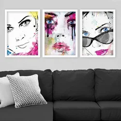 Wallity Set uramljenih slika 3BC_3848730, 3 Dela