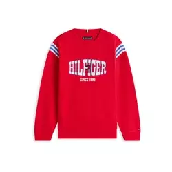 Tommy Hilfiger Jopa Wavy Flag KB0KB10260 Rdeča Regular Fit