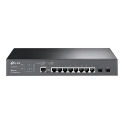 TP-Link LAN Switch TL-SG3210, 8x1Gb, 2xSFP, L2+/L3, Crni