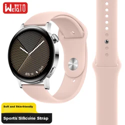 Weiqiantu Zamenska narukvica za pametne satove za Huawei Watch 3 Pro, Roze