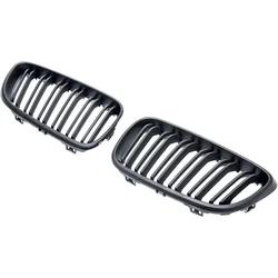 OEM Rešetke (bubrezi) BMW F22 / F23 / F87 (2014+), Crne