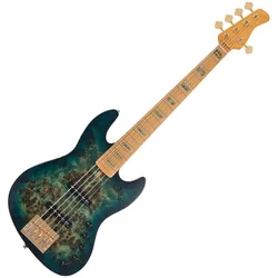 Sire Marcus Miller V10-5 Transparent Green Satin 5 strunska bas kitara