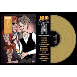 Various Artists - Jem Records Celebrates David Bowie (Limited Edition) (Gold Coloured) (LP)