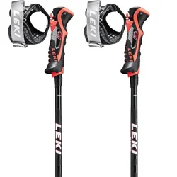 LEKI Ski štapovi AIRFOIL 3D, Crno - crveni