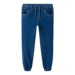 TWO SOON Kavbojke moder denim