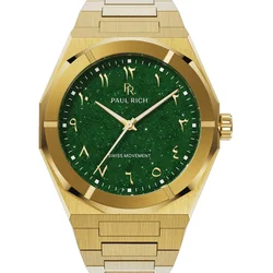 Paul Rich PR-45264 Mens Watch Star Dust II Emerald Dune 43mm 5ATM