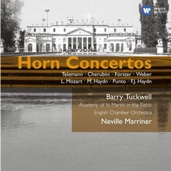 HORN CONCERTOS/TUCKWELL/MARRINER