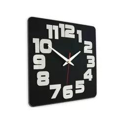 Moderni zidni sat LOGIC NH047 (samoleplji satovi za zid)