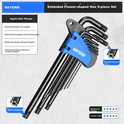 Ruineng Set Torx ključeva, 9 komada