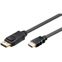 DisplayPort kabel moškimoški HDMI,  1m