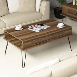 Wallity Klub sto Ekol 105x45,8x56cm Orah