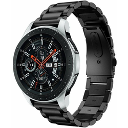 eses 1530001055 metalni remen za Samsung Galaxy Watch 42 mm/Samsung Gear Sport/ Garmin 3, crni