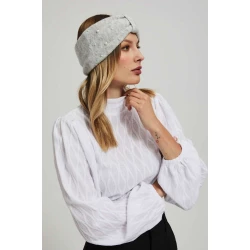 Marisse Gray Knit Headband