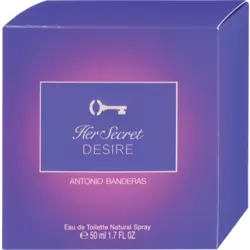 Antonio Banderas Edt 50ml Her Secret Desire