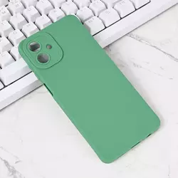 Maska za Samsung Galaxy A07 4G Silikon Pro Camera zelena