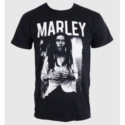 Metal majica moška Bob Marley - Black & White - BRAVADO EU - BMATS04MB