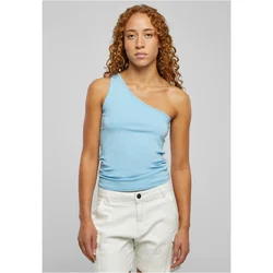 Womens asymmetrical top balticblue