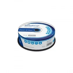 MediaRange 50GB/DL BD-R/6X/25CAKE/MR508 BLU-RAY RW DISK ( 5250MR25/Z )