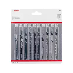 BOSCH List ubodne testere set 10 komada 2607011169