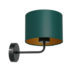 Zidna lampa ARDEN 1xE27/60W/230V zelena/zlatna