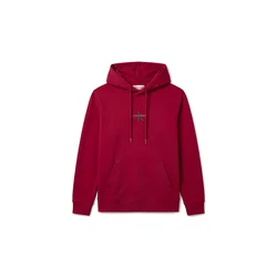 Calvin Klein Jeans Majica temno siva / češnjevo rdeča
