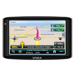 VIVAX GPS navigacija STL510 HR, BiH, SR, CG, EU