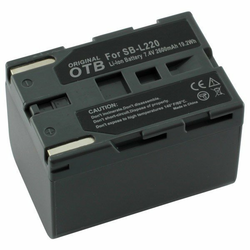 baterija SB-L220 za Samsung SC-D130 / VP-D20 / VP-D75, 2600 mAh