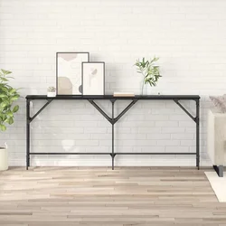 Konzolna stolica Crni hrast 180 x 30 x 75 cm Konstruirano drvo