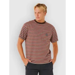 Rip Curl Search Stripe moška majica coffee