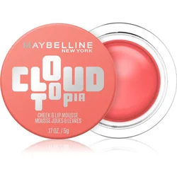 Maybelline CloudTopia Mousse večnamenska pena za ustnice in lica 5 g