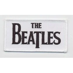 The Beatles Drop T Logo 1 Našitek za šivanje 100 x 50 mm