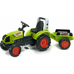 Falk Traktor za decu sa prikolicom Claas