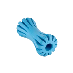 Igračka za pse - gumeni rebrasti teg 17cm