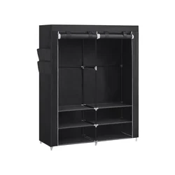 Songmics Omara 45x127x176 cm Črna