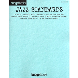 JAZZ STANDARDS BUDGETBOOKS PVG