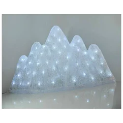 ENA Novogodišnja ledena planina 66x24x42cm, 96 LED