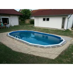 Montažni bazen GRE 7.3m x 3.75m x 1.32m