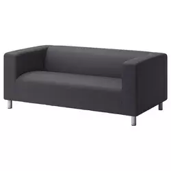 KLIPPAN Sofa dvosed, Vissle siva