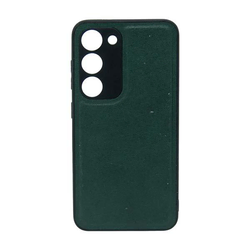 Maska za telefon LEATHER CASE za Samsung S23, Zelena