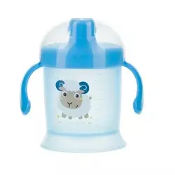 Canpol babies non spill solja sa ruckama 31/300 200ml bunny & company - blue ( 31/300_blu )