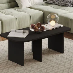 Hanah Home Set stola za kafu, Crni