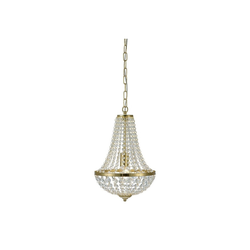 Markslöjd 106118 - Kristalni luster na lancu GRÄNSÖ 1xE27/60W/230V