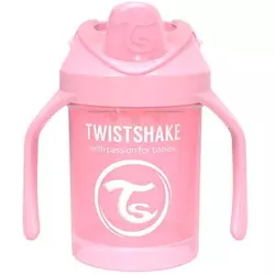 Twistshake otroška steklenica, 230 ml, 4+m, roza