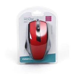 Mouse Omega OM08R 1200DPI crveni