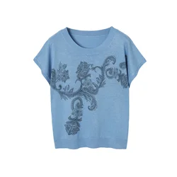 TATUUM Bluza nebeško modra