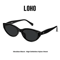 Loho Unisex naočare za sunce, Crne