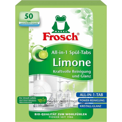 FROSH Tablete za mašinsko pranje sudova Green lemon 50 komada